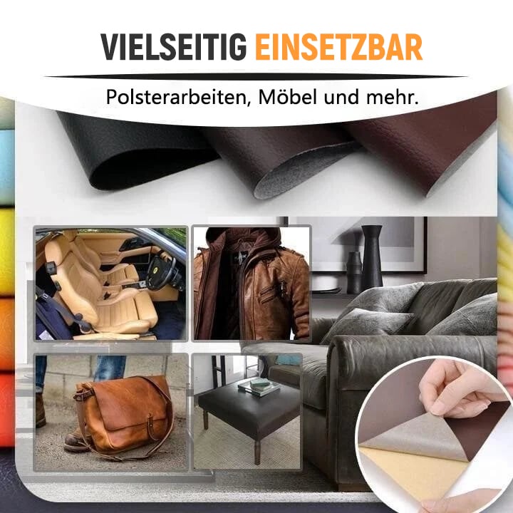 Special offer 🔥 2026 upgraded version: Self-adhesive car leather repair kit