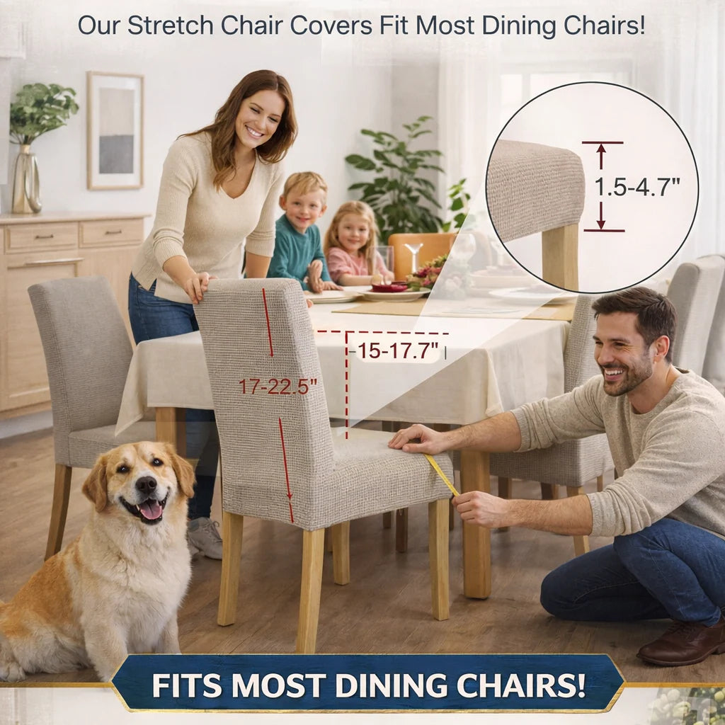 Stylish chair covers – give your old chairs a fresh new look!