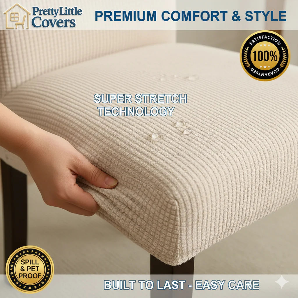 Stylish chair covers – give your old chairs a fresh new look!