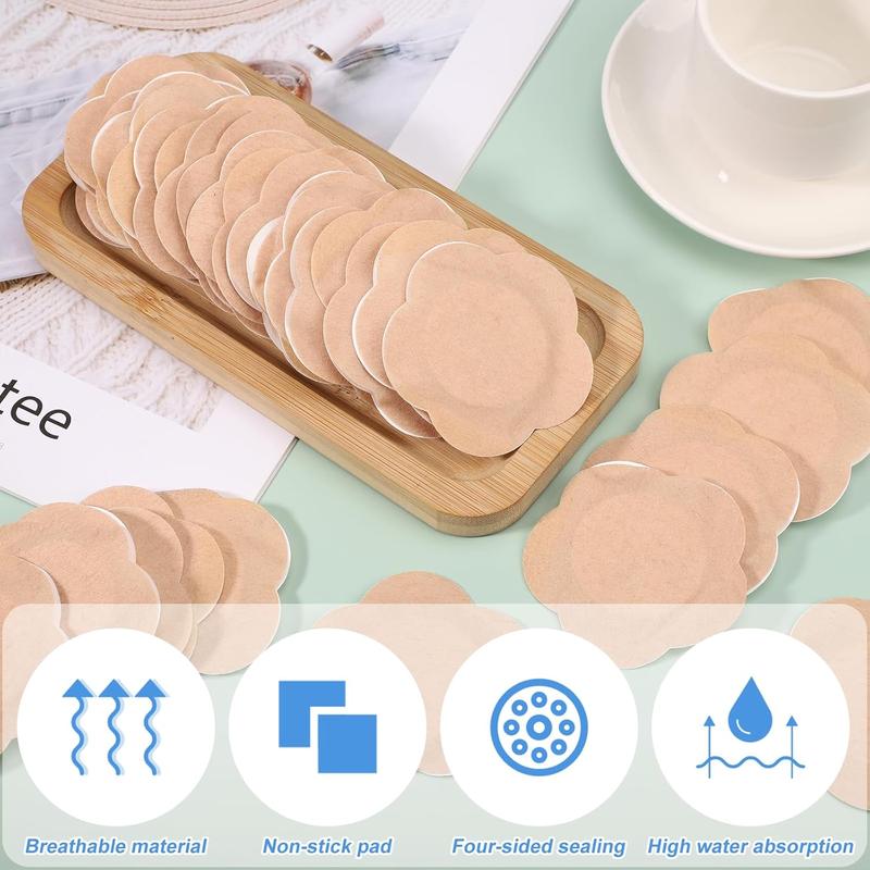 🏆Flash Sale⚡ 50K+ SOLD! Almost Gone-💥50pcs Pack Wrap for Belly Button, Self-Adhesive  Patches Cover Patch Organic Disposable Spunlace Cloth Highly Absorbent Pad with Cotton, Oil Not Included (Skin Color)