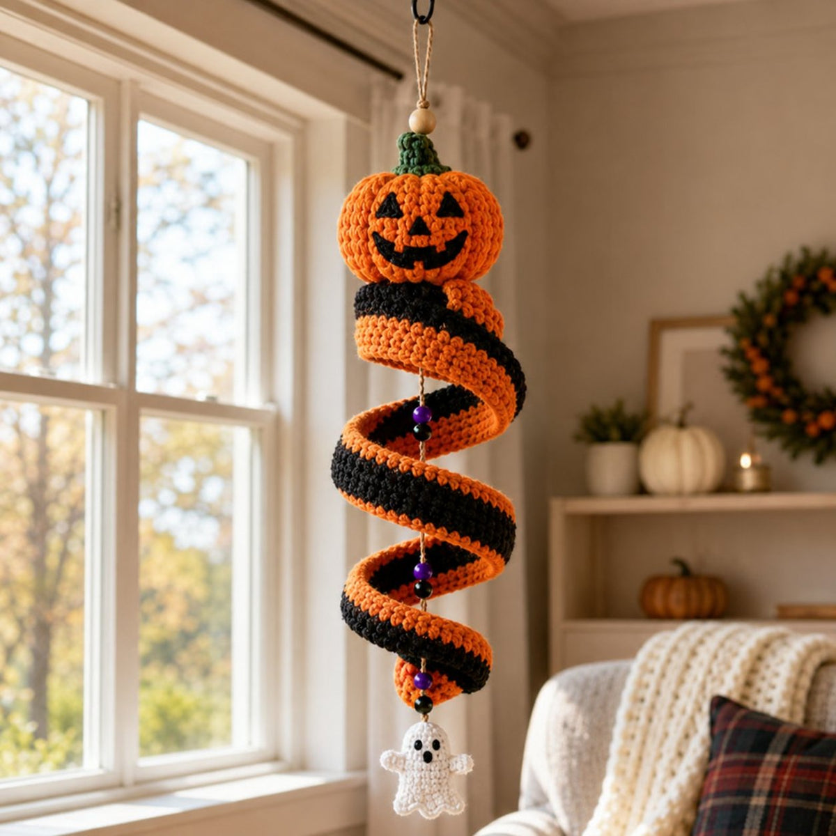 ☃️Last day of the 50% discount – Get started on crocheting a spiral-shaped snowman