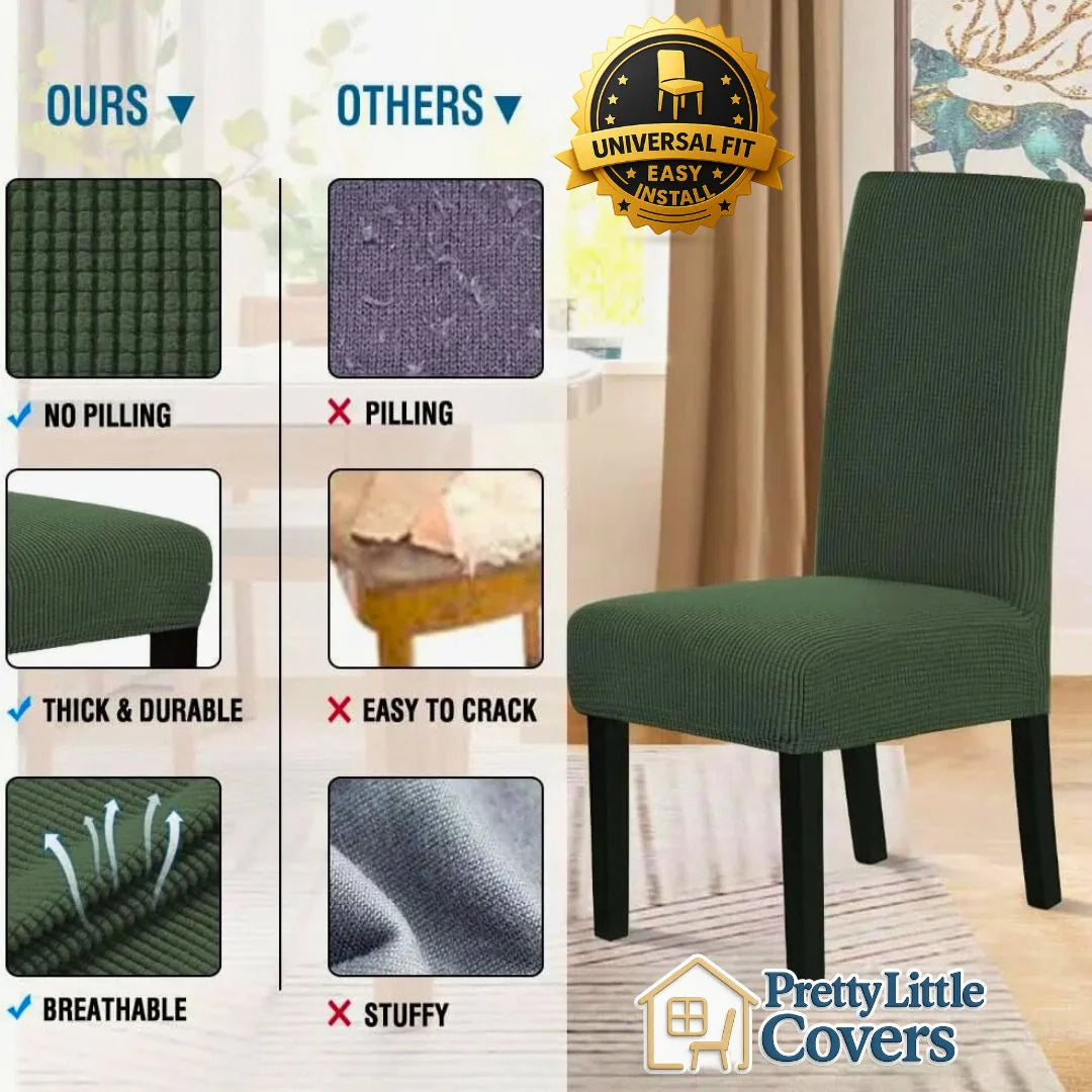 Stylish chair covers – give your old chairs a fresh new look!