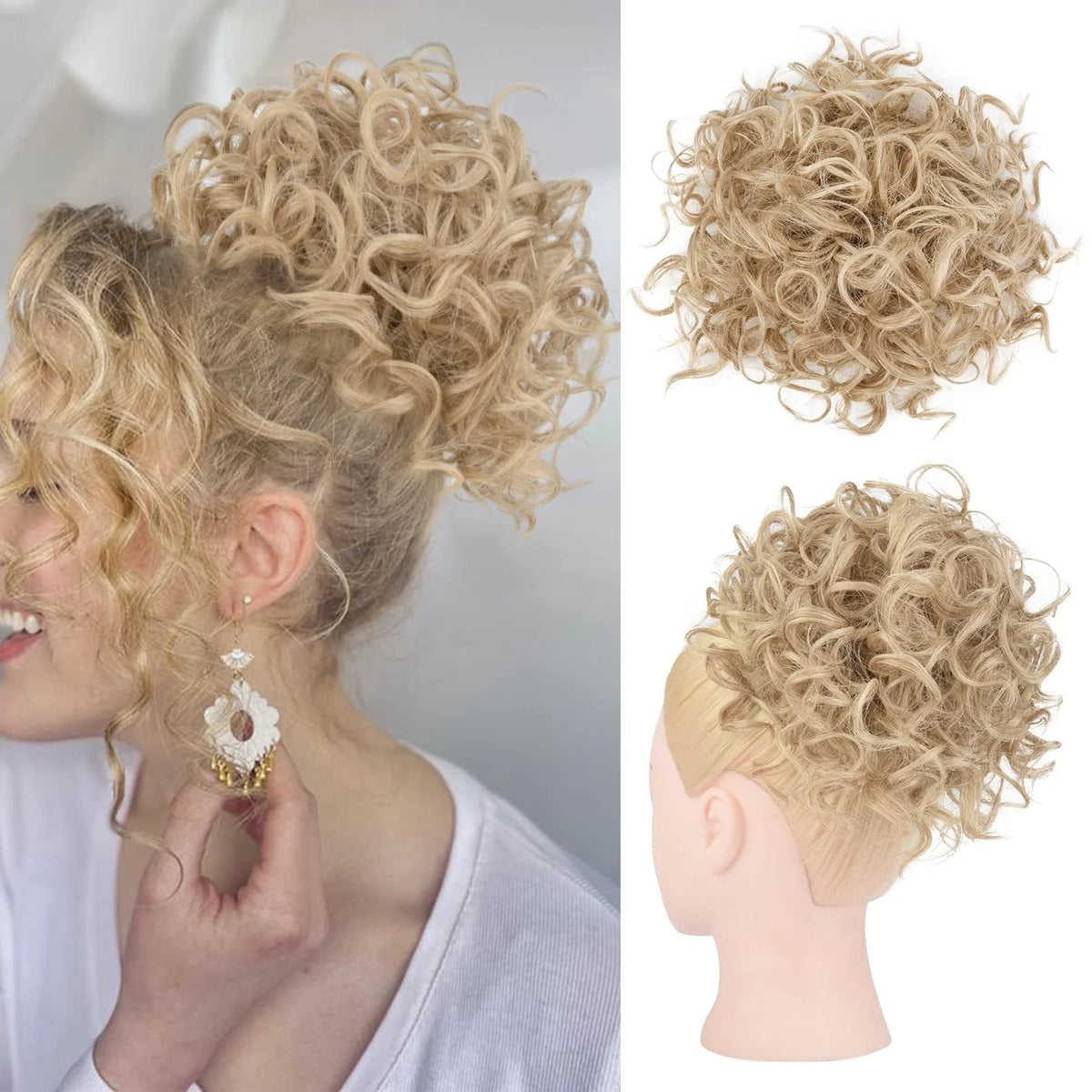 ⏰Lace-up wig
