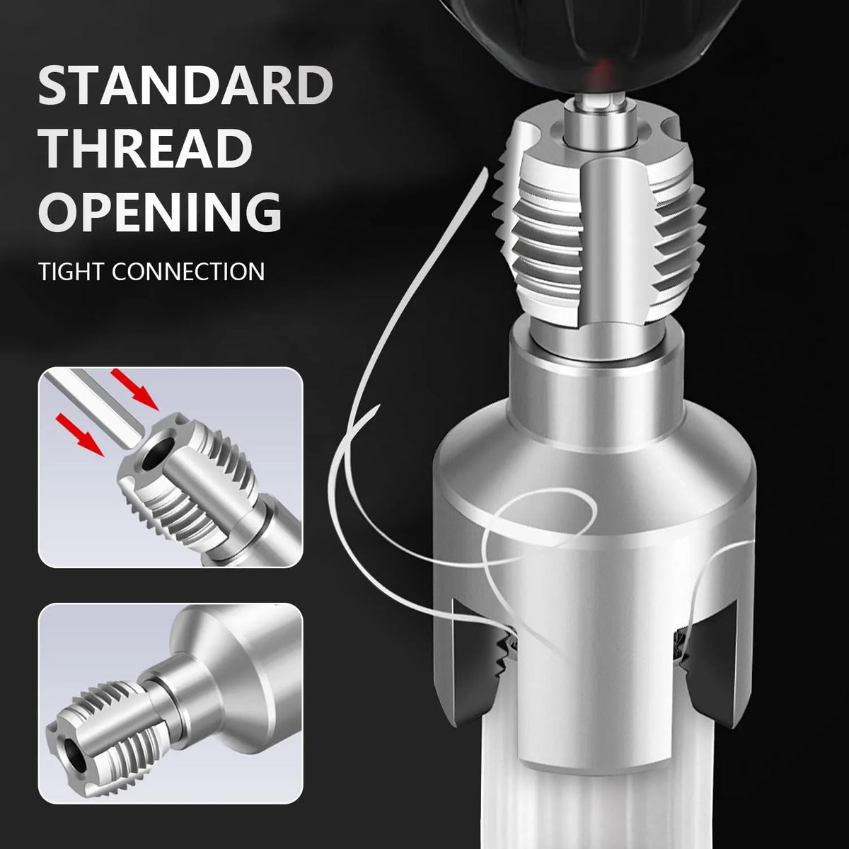 🔧All-in-One Internal & External Pipe Threading Tool – Precision & Efficiency in One Step