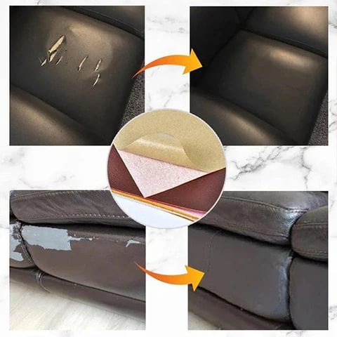 Special offer 🔥 2026 upgraded version: Self-adhesive car leather repair kit