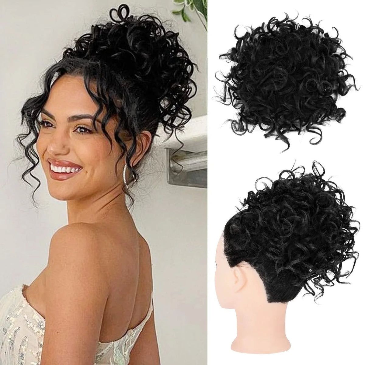 ⏰Lace-up wig