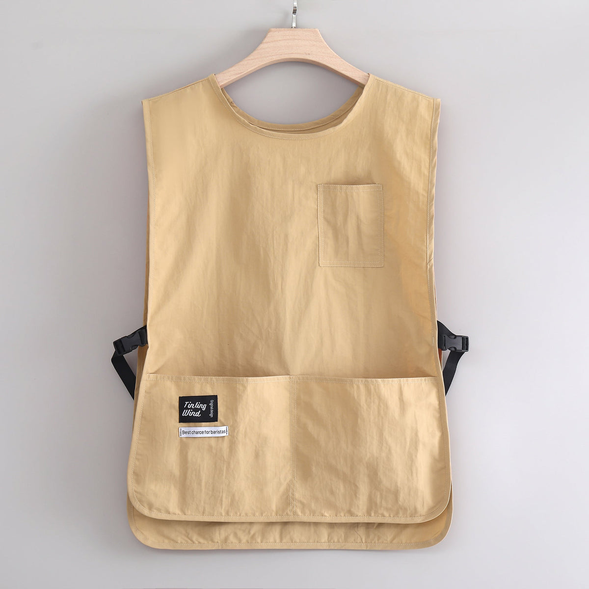 Adjustable Waterproof & Oil-Proof Apron Vest – Versatile Workwear for Kitchen, Coffee Shop & Salon