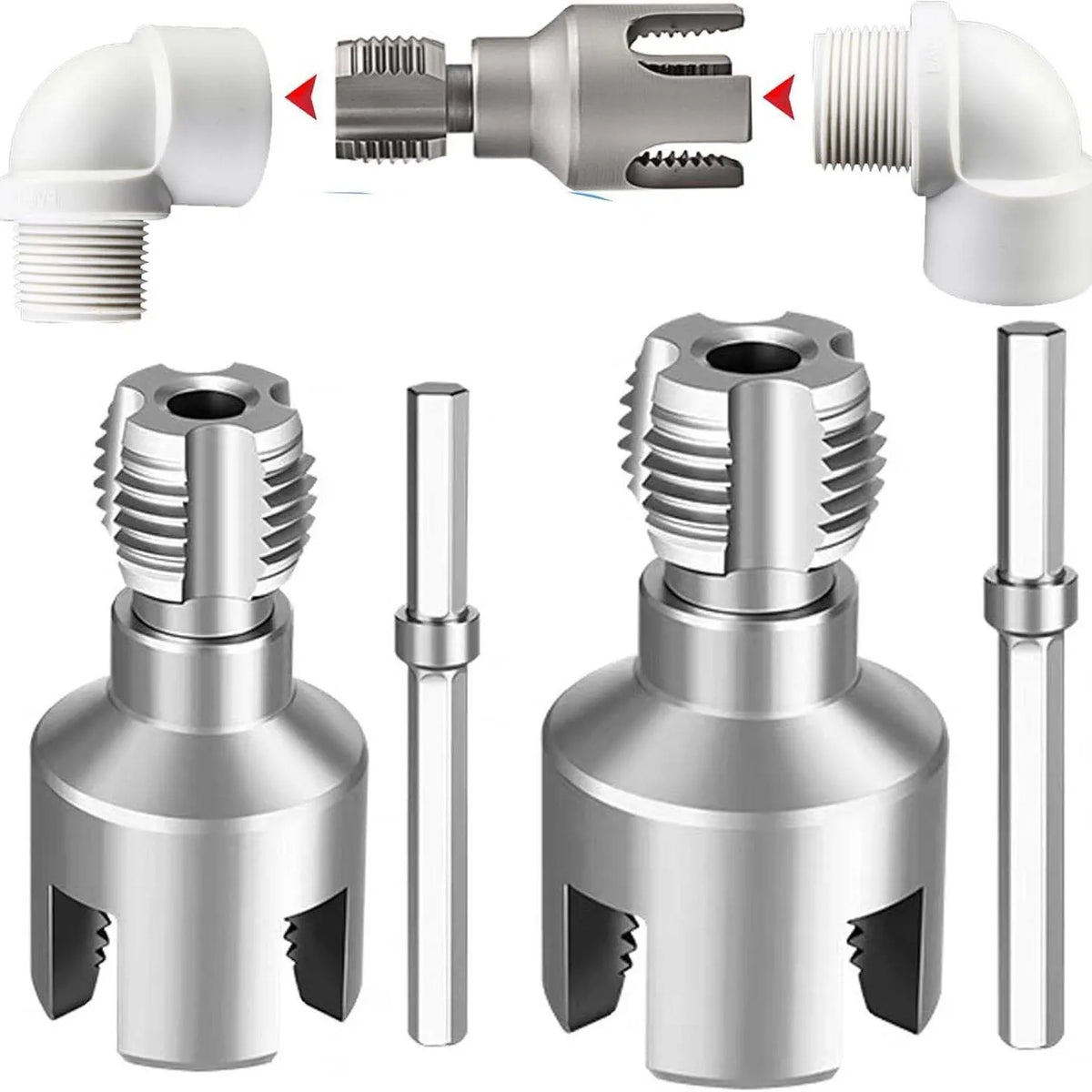 🔧All-in-One Internal & External Pipe Threading Tool – Precision & Efficiency in One Step