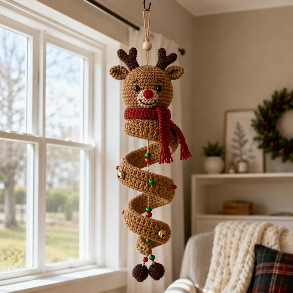 ☃️Last day of the 50% discount – Get started on crocheting a spiral-shaped snowman