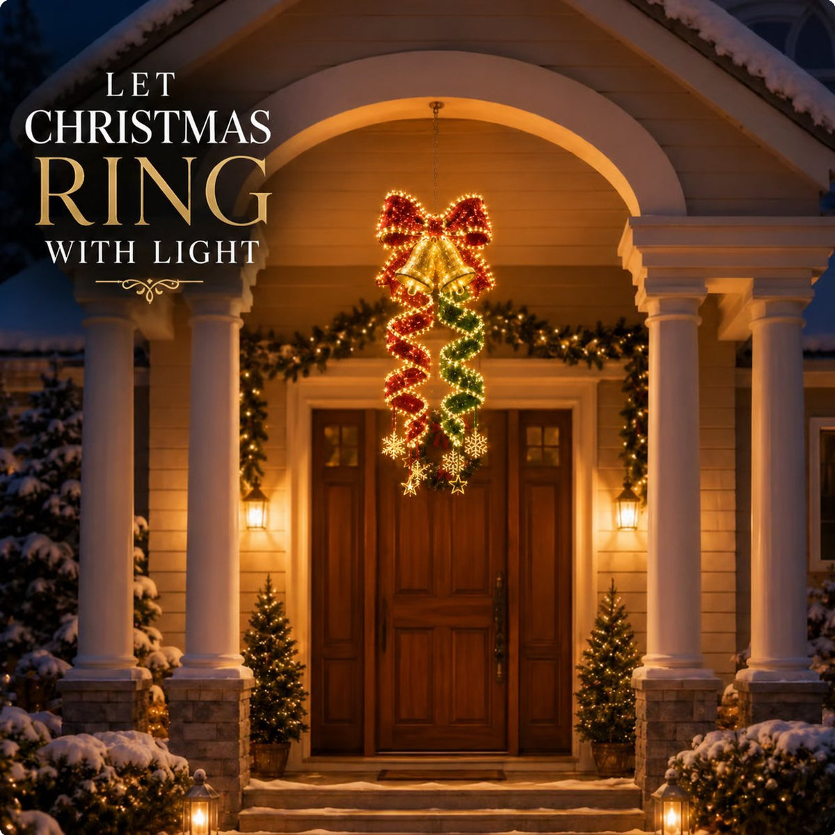 🎄Christmas Magic Spiral Hanging LED Light Collection