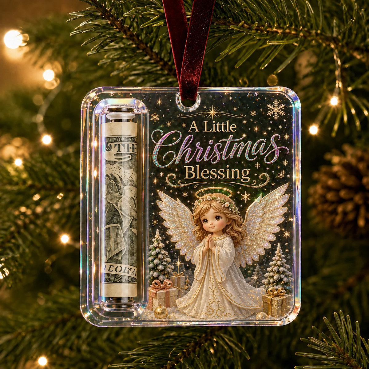 💵🎄 Christmas Gift Hanger – Turn money into a Christmas surprise