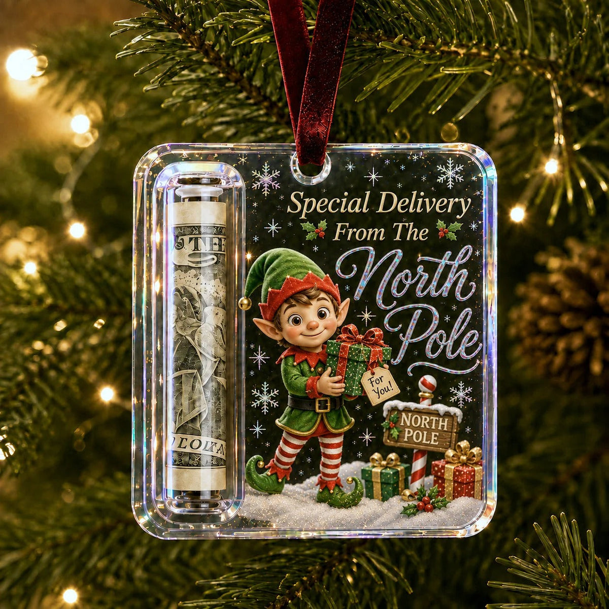 💵🎄 Christmas Gift Hanger – Turn money into a Christmas surprise