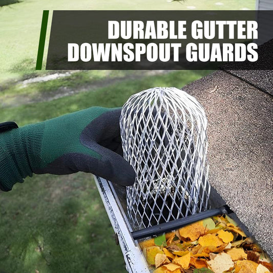 🍂 Aluminium gutter filter & downpipe strainer – prevents blockages caused by leaves and debris in your home’s drainage system