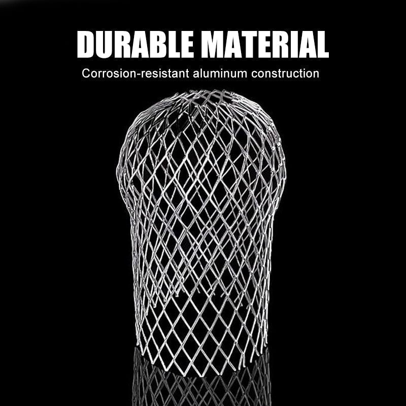 🍂 Aluminium gutter filter & downpipe strainer – prevents blockages caused by leaves and debris in your home’s drainage system