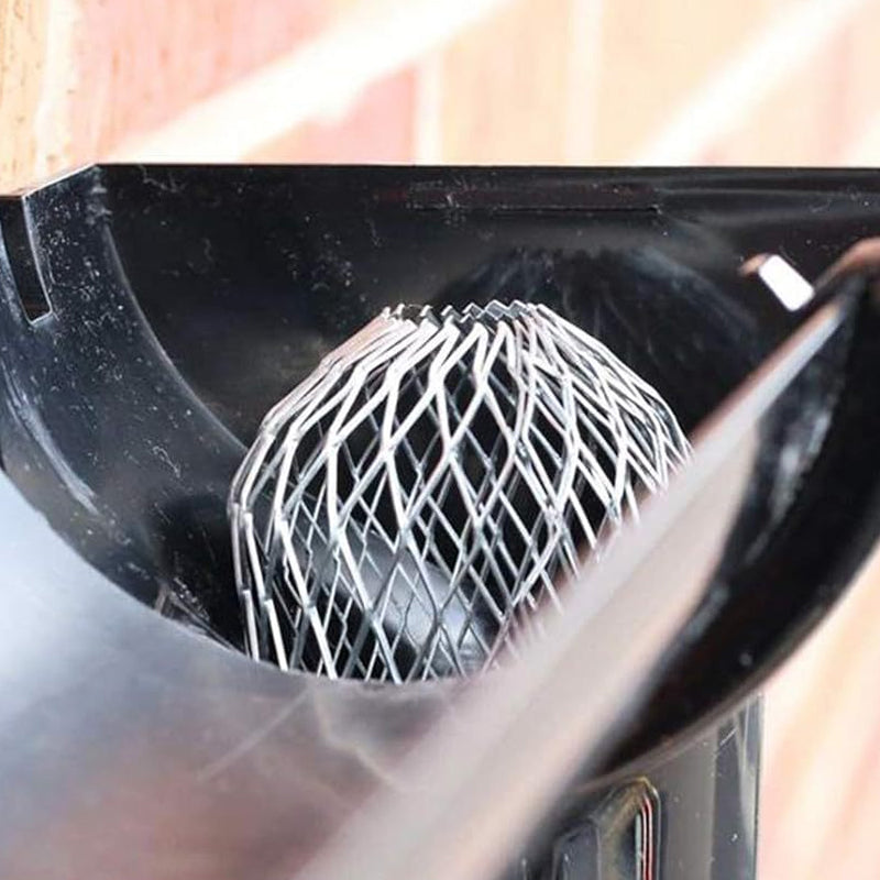 🍂 Aluminium gutter filter & downpipe strainer – prevents blockages caused by leaves and debris in your home’s drainage system