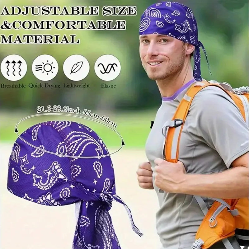 Classic biker and sports headband