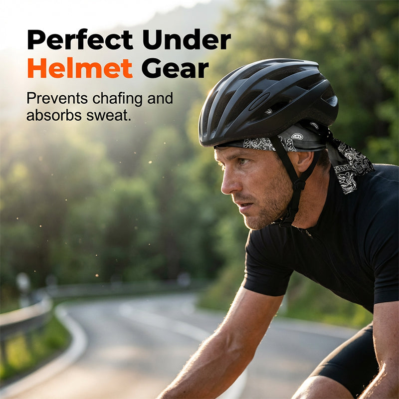 Classic biker and sports headband