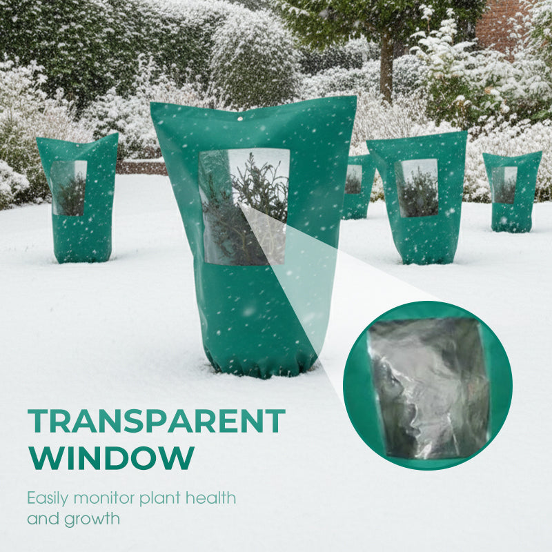 🌱 Save 50%! ❄️ Winter Plant Cover – Zipper & drawstring for frost protection ✨